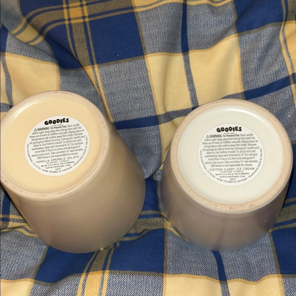 Set of Two Scented Candles